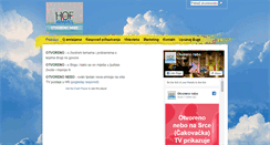 Desktop Screenshot of otvorenonebo.com